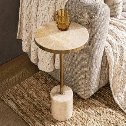 Champagne Onyx Accent & End Table Jordyn Accent Table Collection