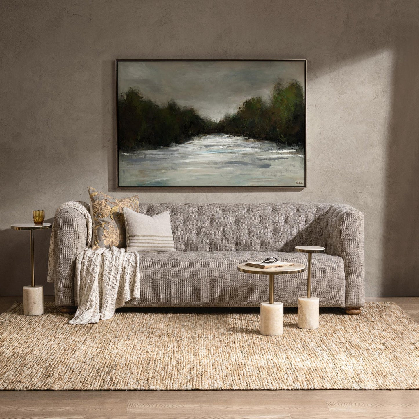 Champagne Onyx Accent & End Table Jordyn Accent Table Collection