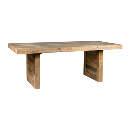 Natural Pine Reclaimed Pine Dining Table Omni Dining Table Collection