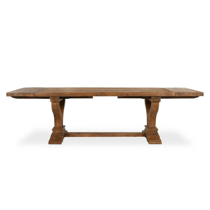 Brown Reclaimed Pine Dining Table Alexander Extendable Dining Table Collection