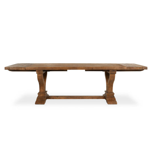 Brown Reclaimed Pine Dining Table Alexander Extendable Dining Table Collection