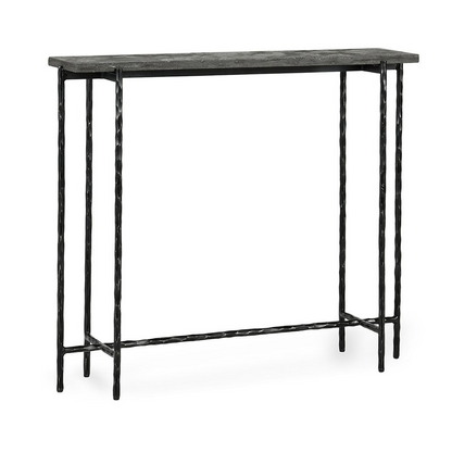 Gray Blue Stone Console Table Echo Console Table Collection