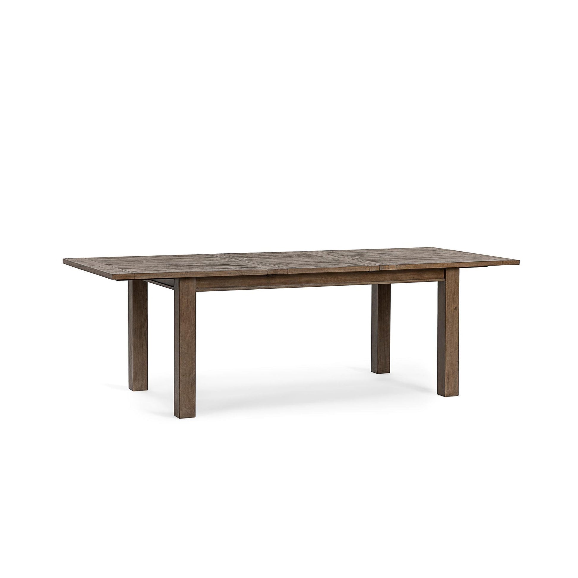 Distressed Brown Reclaimed Pine Dining Table Driftwood Extendable Dining Table Collection