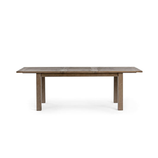 Distressed Brown Reclaimed Pine Dining Table Driftwood Extendable Dining Table Collection