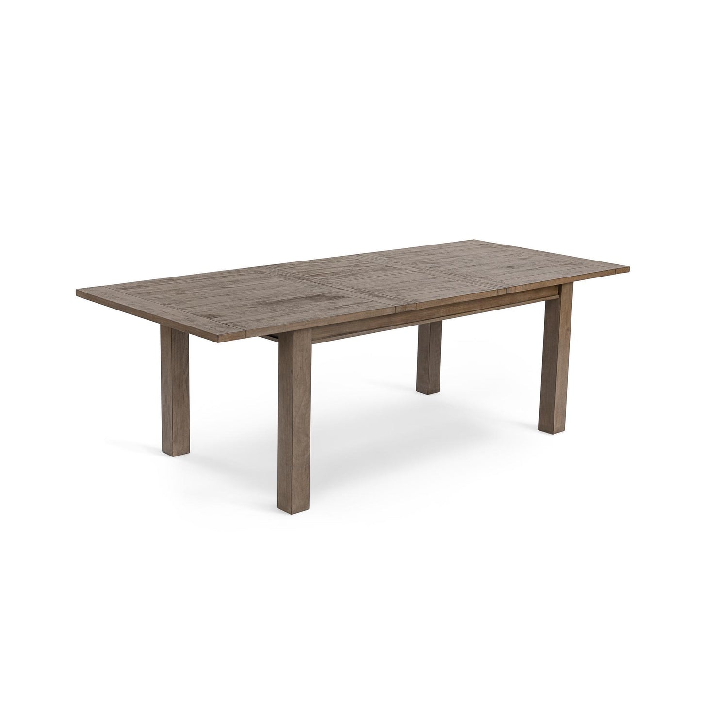 Distressed Brown Reclaimed Pine Dining Table Driftwood Extendable Dining Table Collection