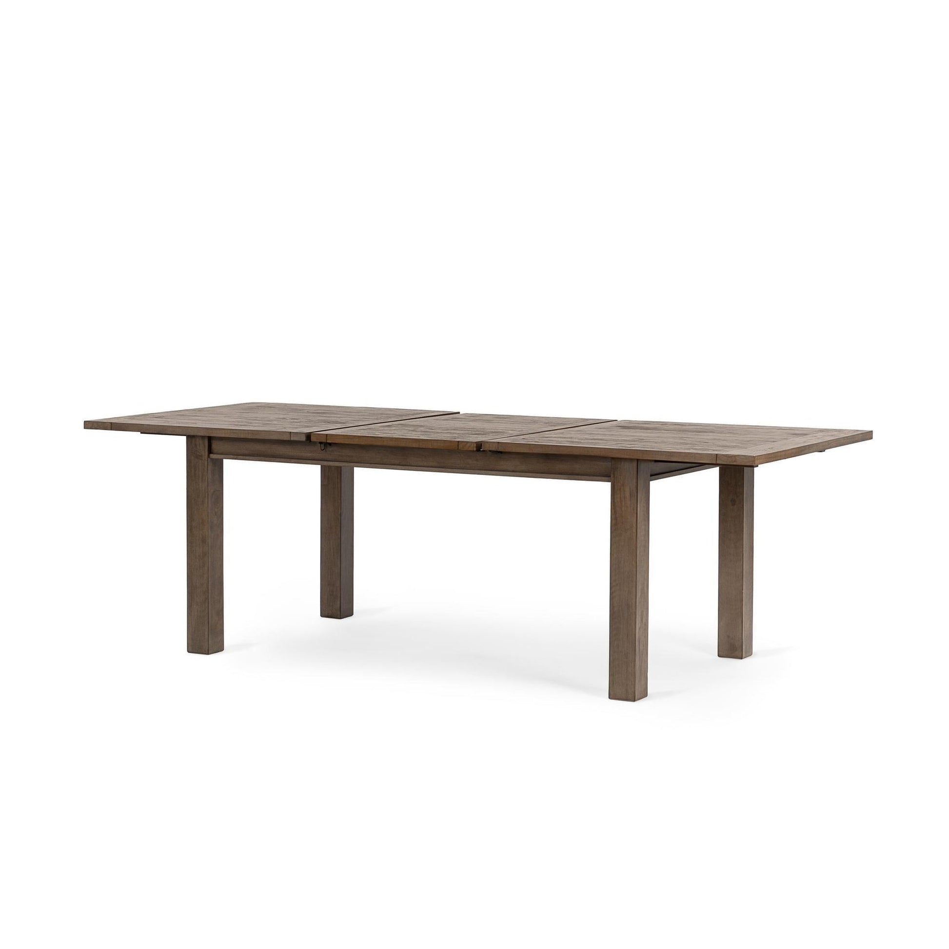 Distressed Brown Reclaimed Pine Dining Table Driftwood Extendable Dining Table Collection