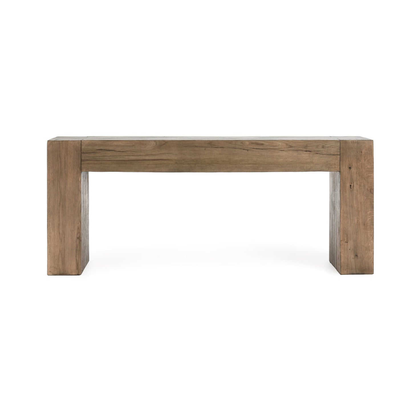 Cafe Brown Reclaimed Oak Console Table Bristol Console Table Collection