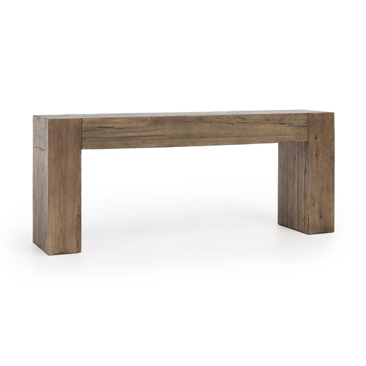 Cafe Brown Reclaimed Oak Console Table Bristol Console Table Collection