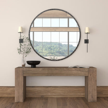 Cafe Brown Reclaimed Oak Console Table Bristol Console Table Collection