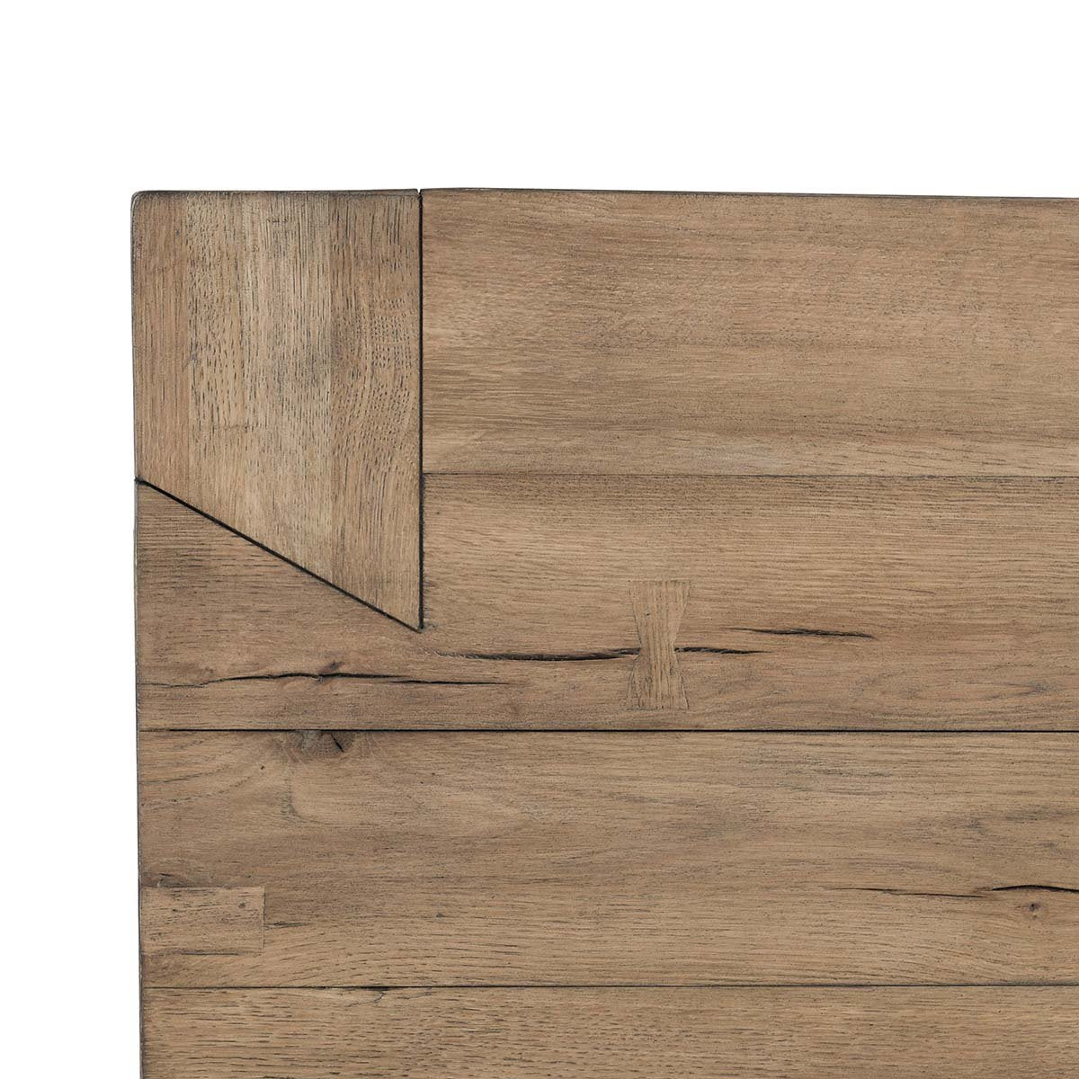 Cafe Brown Reclaimed Oak Accent & End Table Bristol End Table Collection