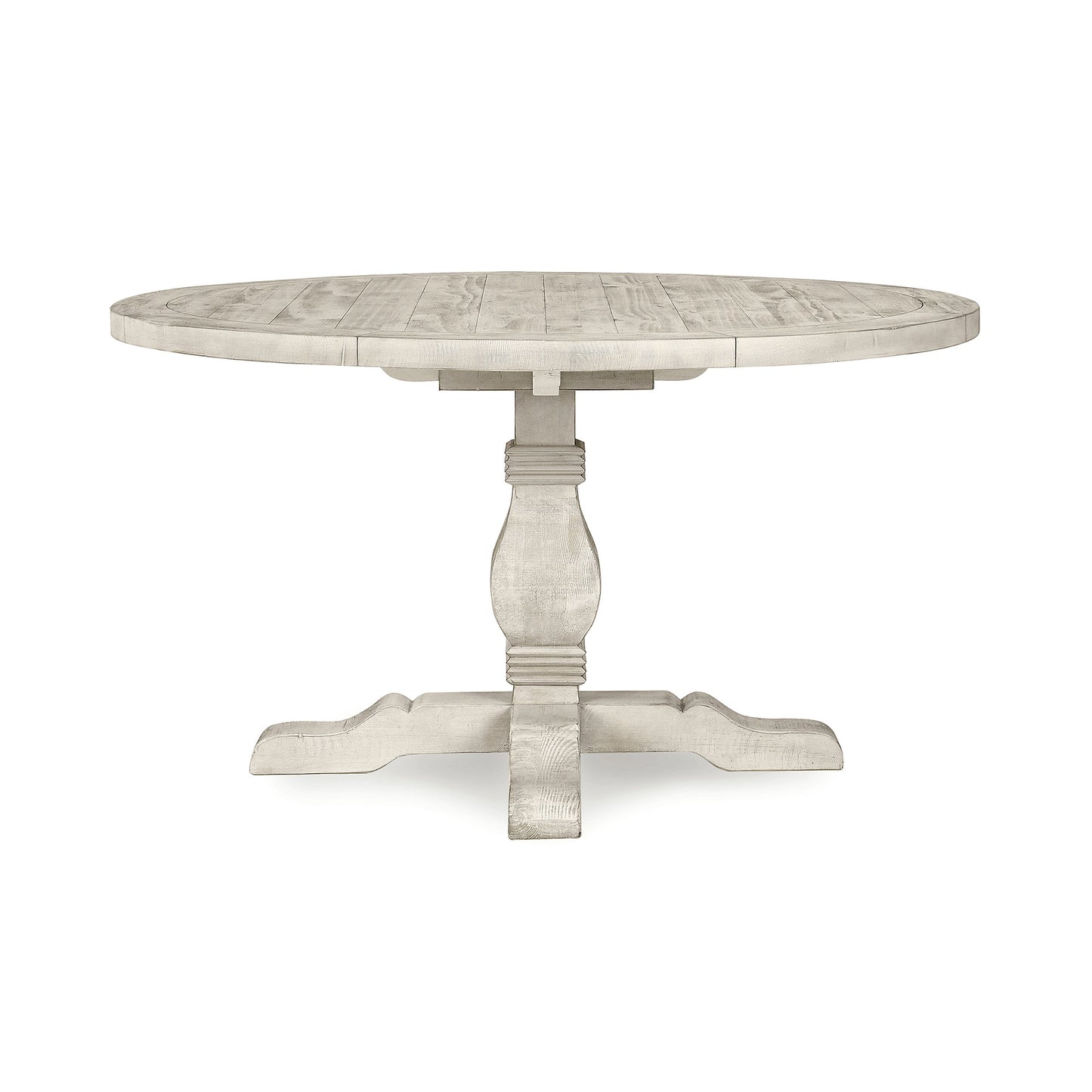 Caleb Dining Table Distressed Ivory