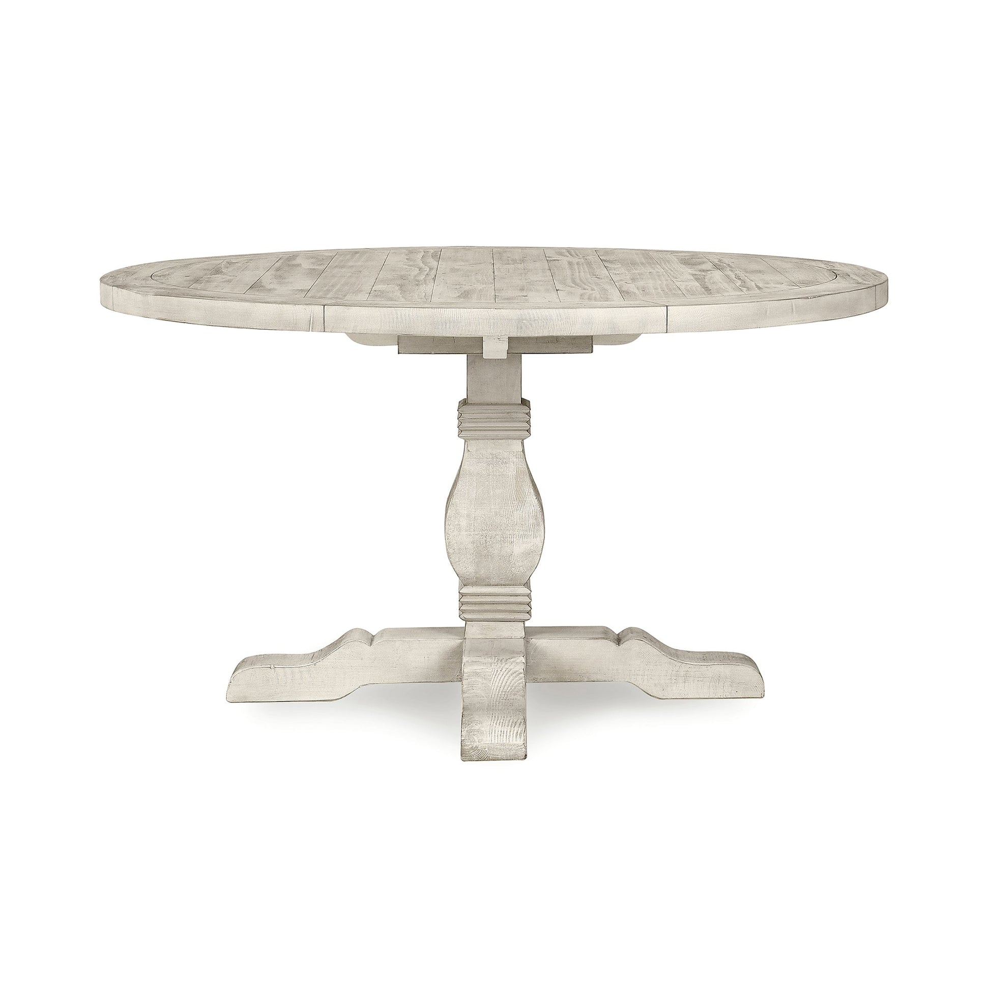 Caleb Dining Table Distressed Ivory