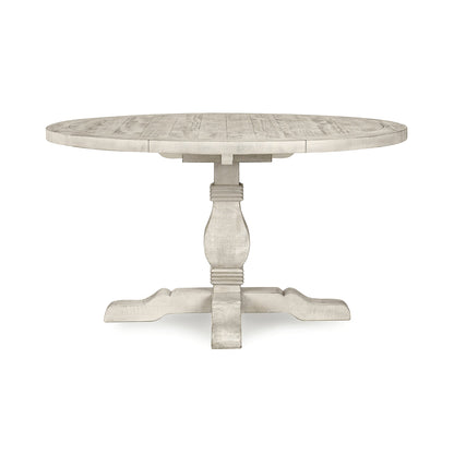 Caleb Dining Table Distressed Ivory