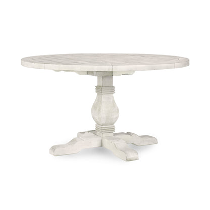 Caleb Dining Table Distressed Ivory