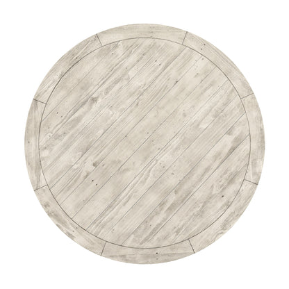 Caleb Dining Table Distressed Ivory