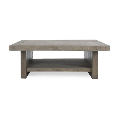 Distressed Gray Concrete Laminate Coffee Table Stonebridge Coffee Table Collection