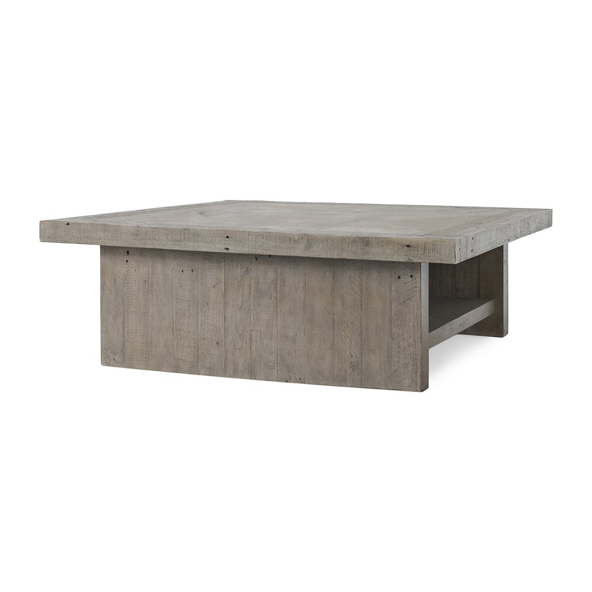 Distressed Gray Concrete Laminate Coffee Table Stonebridge Coffee Table Collection