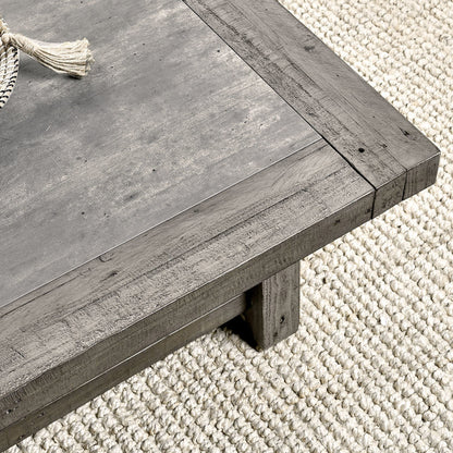 Distressed Gray Concrete Laminate Coffee Table Stonebridge Coffee Table Collection