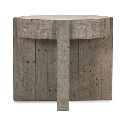 Antique White/Distressed Gray Laminate Accent & End Table Sonoma End Table Collection
