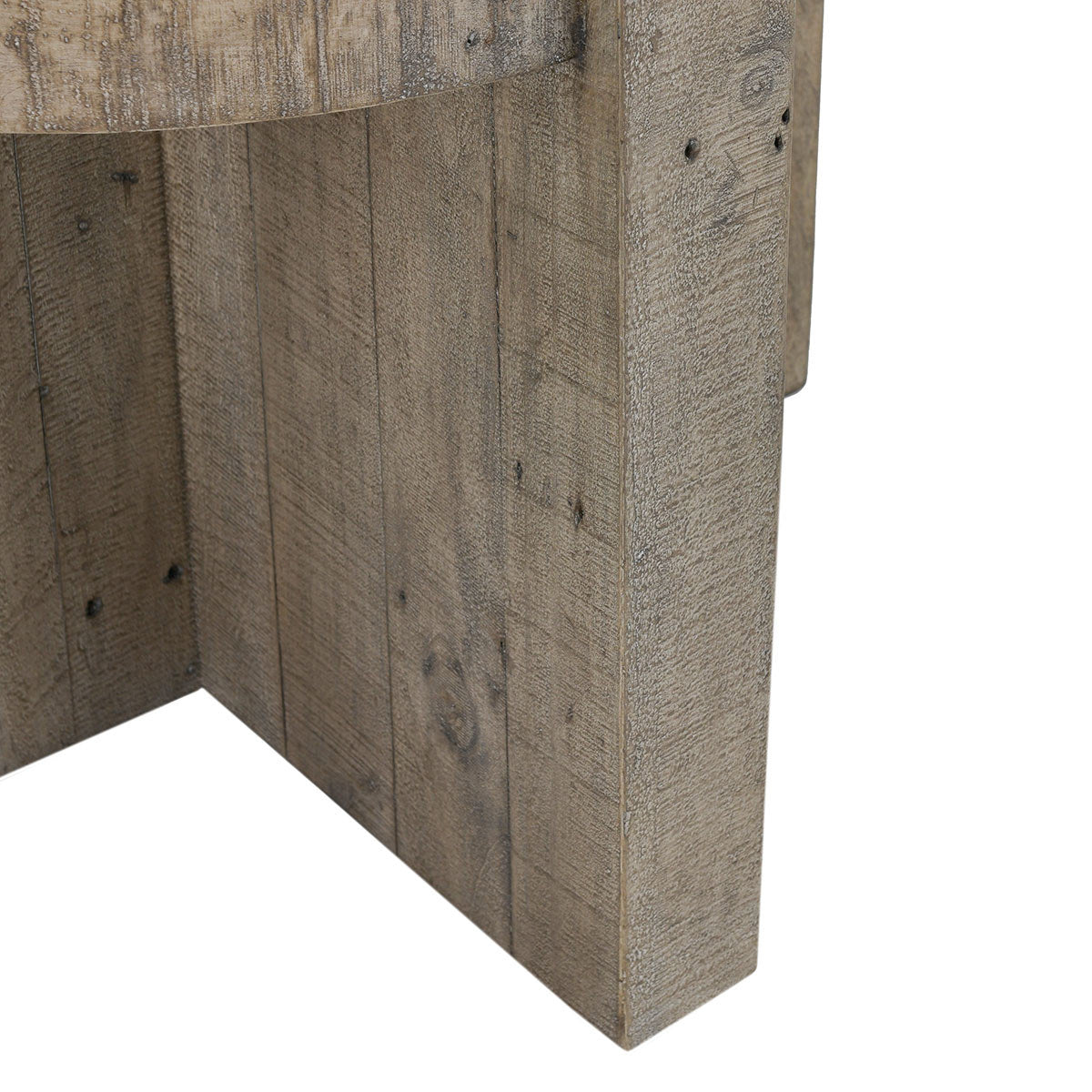 Antique White/Distressed Gray Laminate Accent & End Table Sonoma End Table Collection