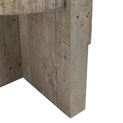 Antique White/Distressed Gray Laminate Accent & End Table Sonoma End Table Collection