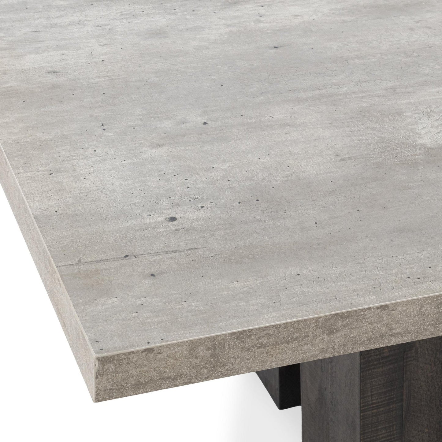 Olive Brown/Antique Gray Reclaimed Pine Dining Table Simone Dining Table Collection