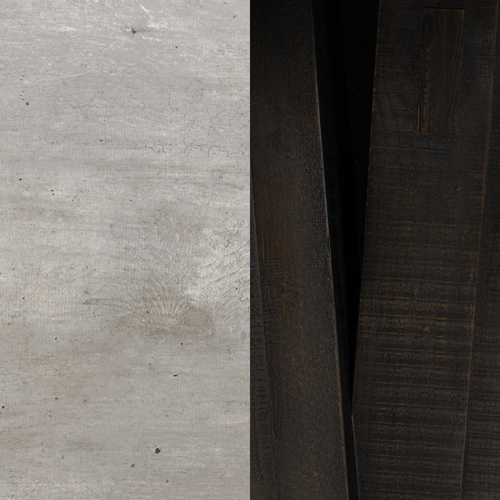 Olive Brown/Antique Gray Reclaimed Pine Dining Table Simone Dining Table Collection