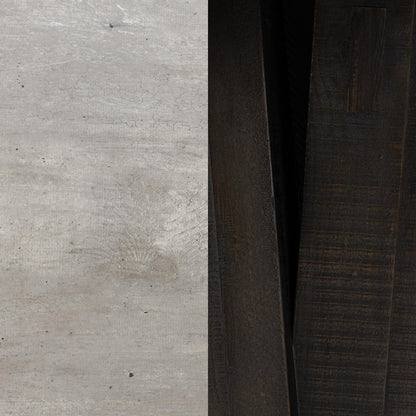 Olive Brown/Antique Gray Reclaimed Pine Dining Table Simone Dining Table Collection