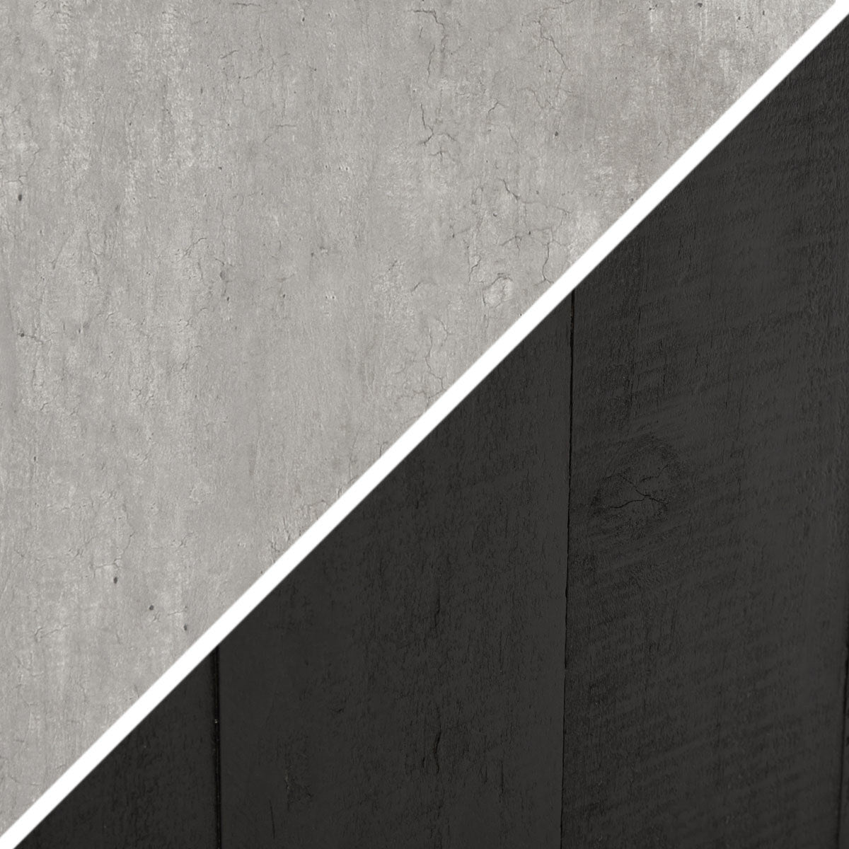 Carbon Black/Weathered Cement Concrete Laminate Console Table Durant Console Table Collection