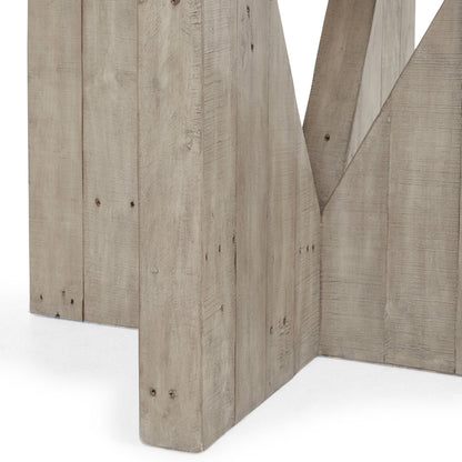 Distressed Gray Concrete Laminate Dining Table Vincent Dining Table Collection