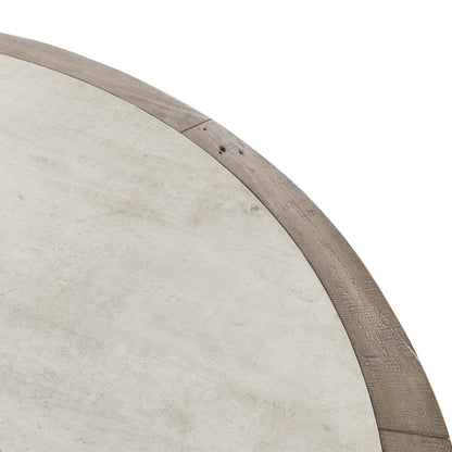 Distressed Gray Concrete Laminate Dining Table Vincent Dining Table Collection