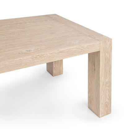 Bristol Dining Table Aged Cream