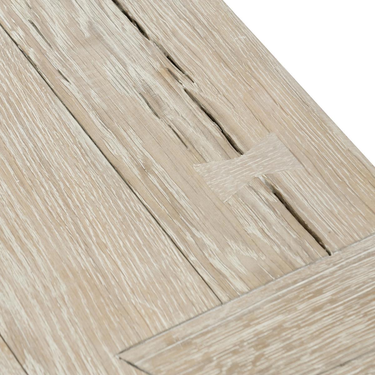 Aged Cream Reclaimed Oak Accent & End Table Bristol End Table Collection