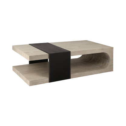 Aged Cream Reclaimed Oak Coffee Table Danica Coffee Table Collection