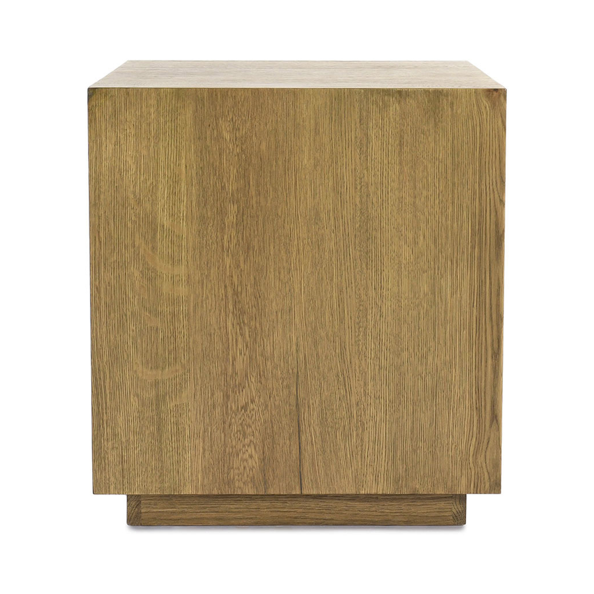 Light Brown Oak Veneer Accent & End Table Layne End Table Collection