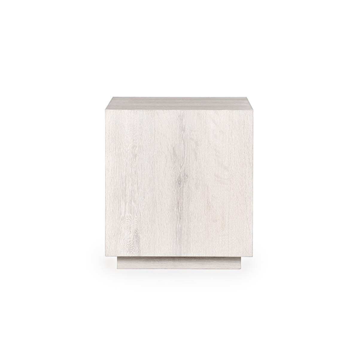 Milk White Oak Veneer Accent & End Table Layne End Table Collection