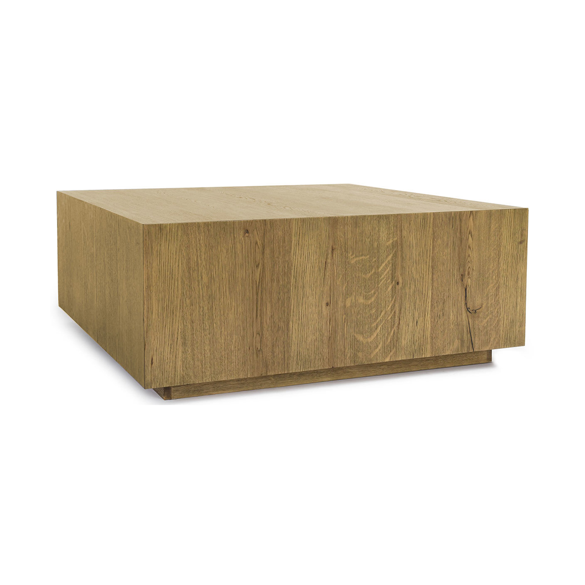 Light Brown Oak Veneer Coffee Table Layne Coffee Table with Casters Collection