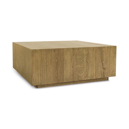 Light Brown Oak Veneer Coffee Table Layne Coffee Table with Casters Collection