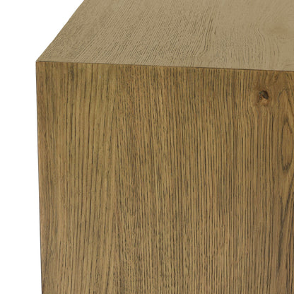 Light Brown Oak Veneer Coffee Table Layne Coffee Table with Casters Collection