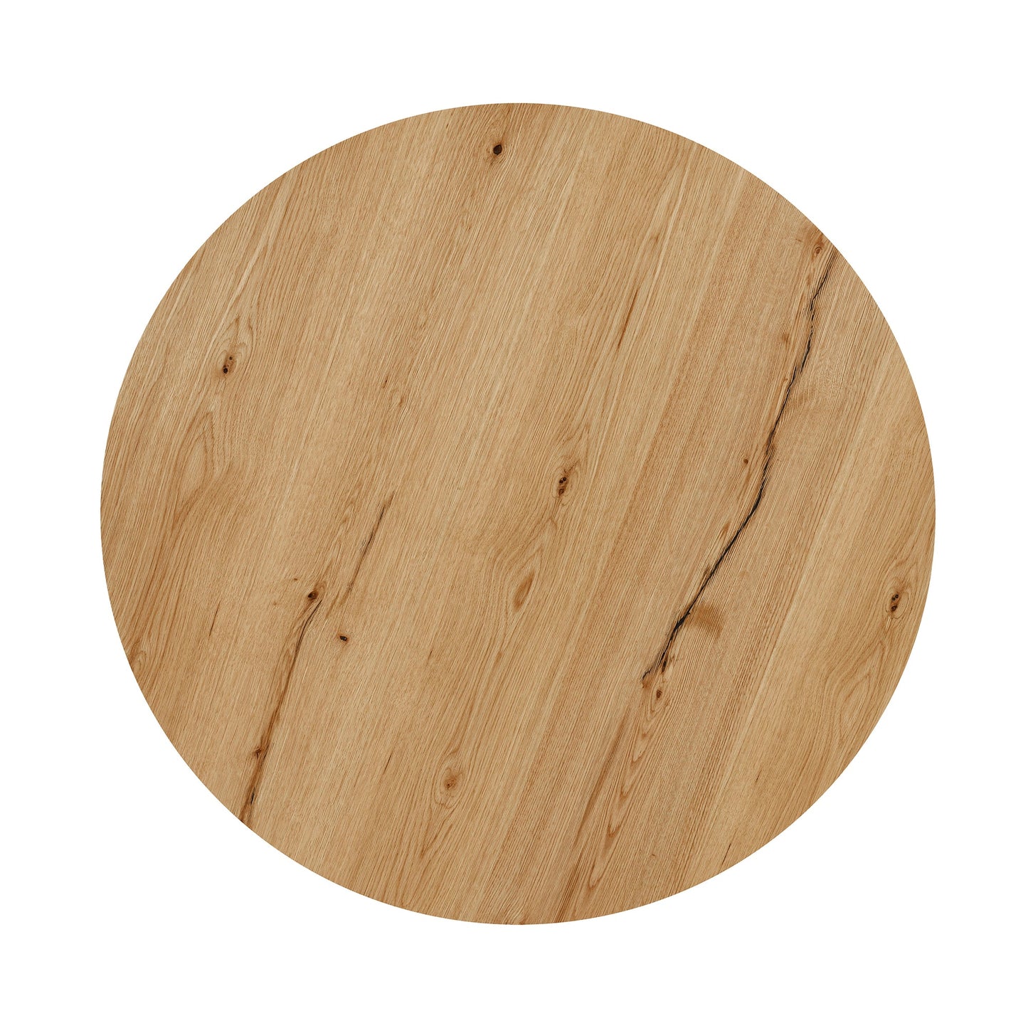 True Natural Oak Veneer Coffee Table Layne Coffee Table with Casters Collection