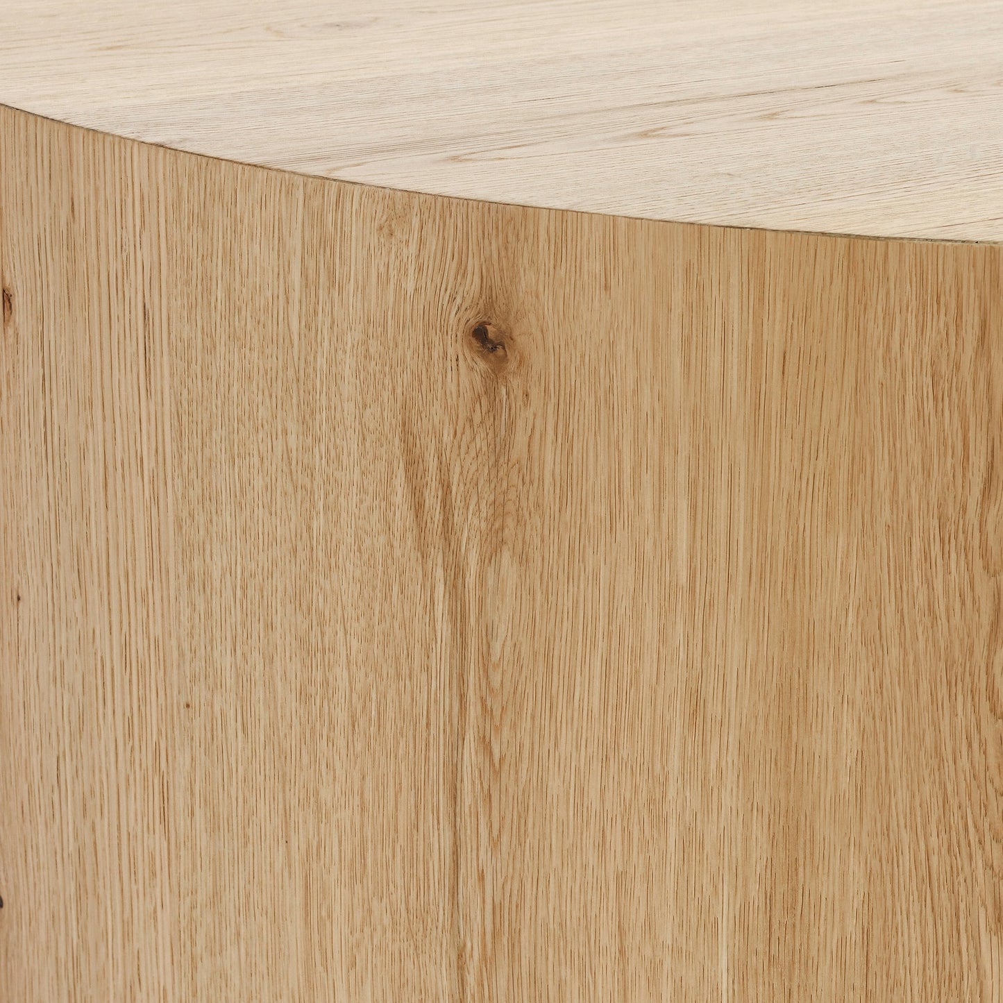 True Natural Oak Veneer Coffee Table Layne Coffee Table with Casters Collection