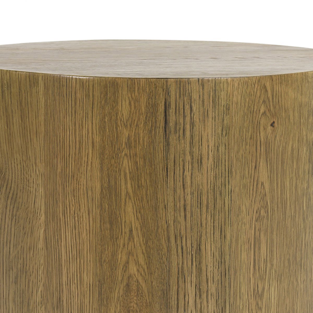 Light Brown Oak Veneer Accent & End Table Layne End Table Collection