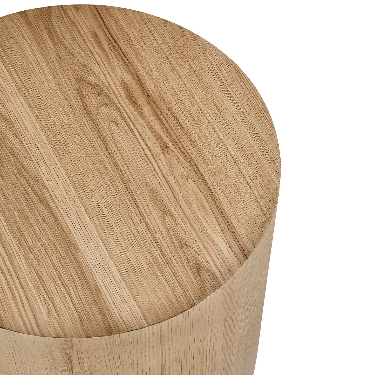 True Natural Oak Veneer Accent & End Table Layne End Table Collection