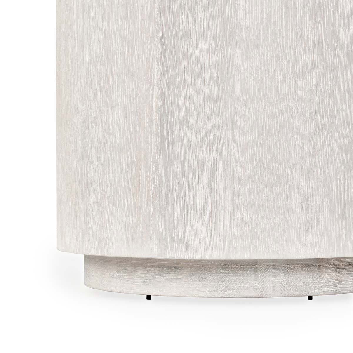 Milk White Oak Veneer Accent & End Table Layne End Table Collection