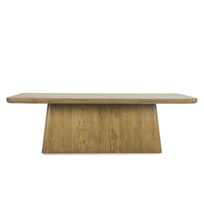 Light Brown Oak Veneer Dining Table Orlando Dining Table Collection