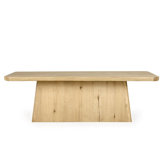 True Natural Oak Veneer Dining Table Orlando Dining Table Collection