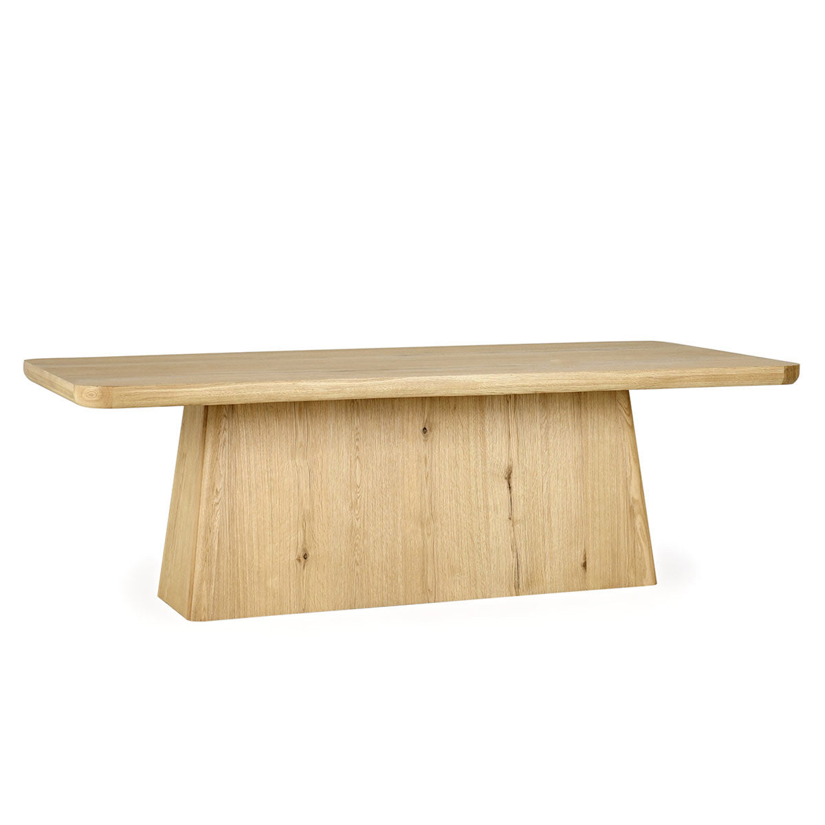 True Natural Oak Veneer Dining Table Orlando Dining Table Collection