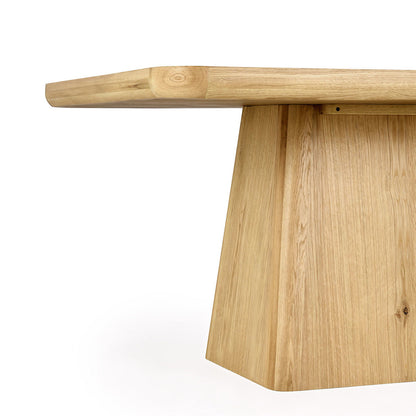 True Natural Oak Veneer Dining Table Orlando Dining Table Collection