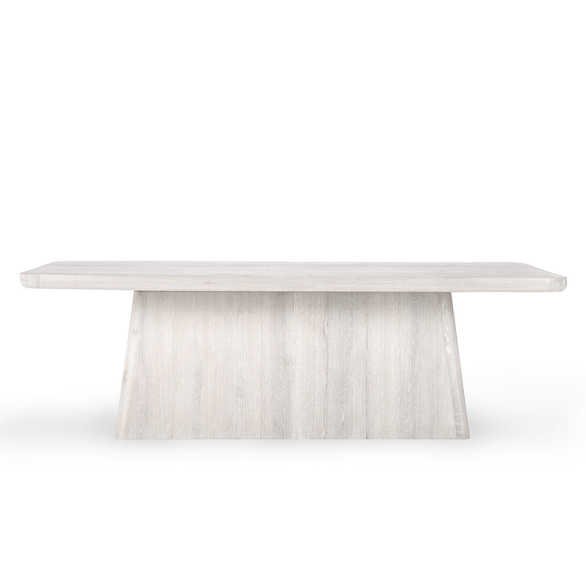 Milk White Oak Veneer Dining Table Orlando Dining Table Collection