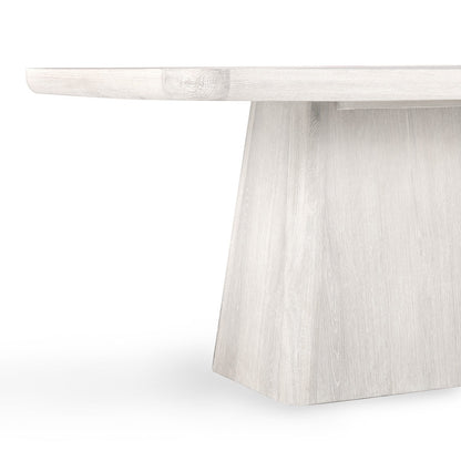 Milk White Oak Veneer Dining Table Orlando Dining Table Collection